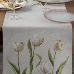 Bieżnik gobelinowy 45x140 Tulipany