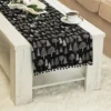 Bieżnik świąteczny Zimowa Magia 40x140 Czarny