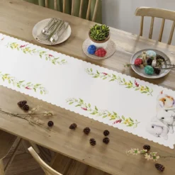 Bieżnik wodoodporny 38x140 Króliki Wielkanocne