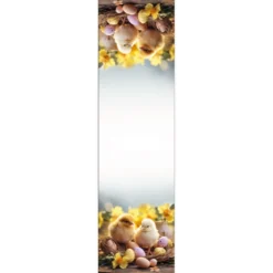 Bieżnik wodoodporny 38x140 Kurczaki Wielkanocne