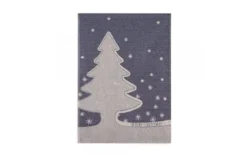 Ścierka świąteczna kuchenna niebieska 50x70 Christmas Stars