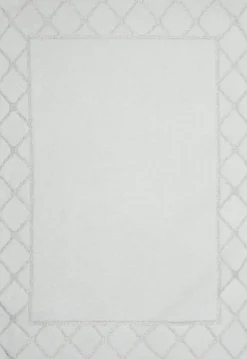 Dywanik łazienkowy biały 50x70 Martha