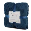 Koc Caro 170x210 granatowy