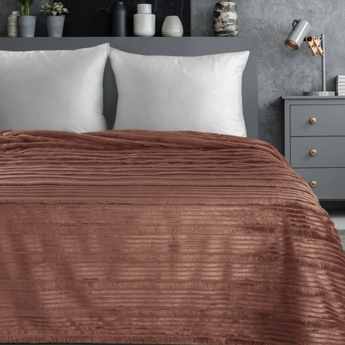 Koc Nina 220x200 mocha