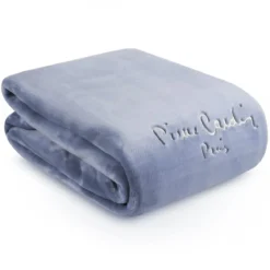 Koc 160x220 niebieski Pierre Cardin