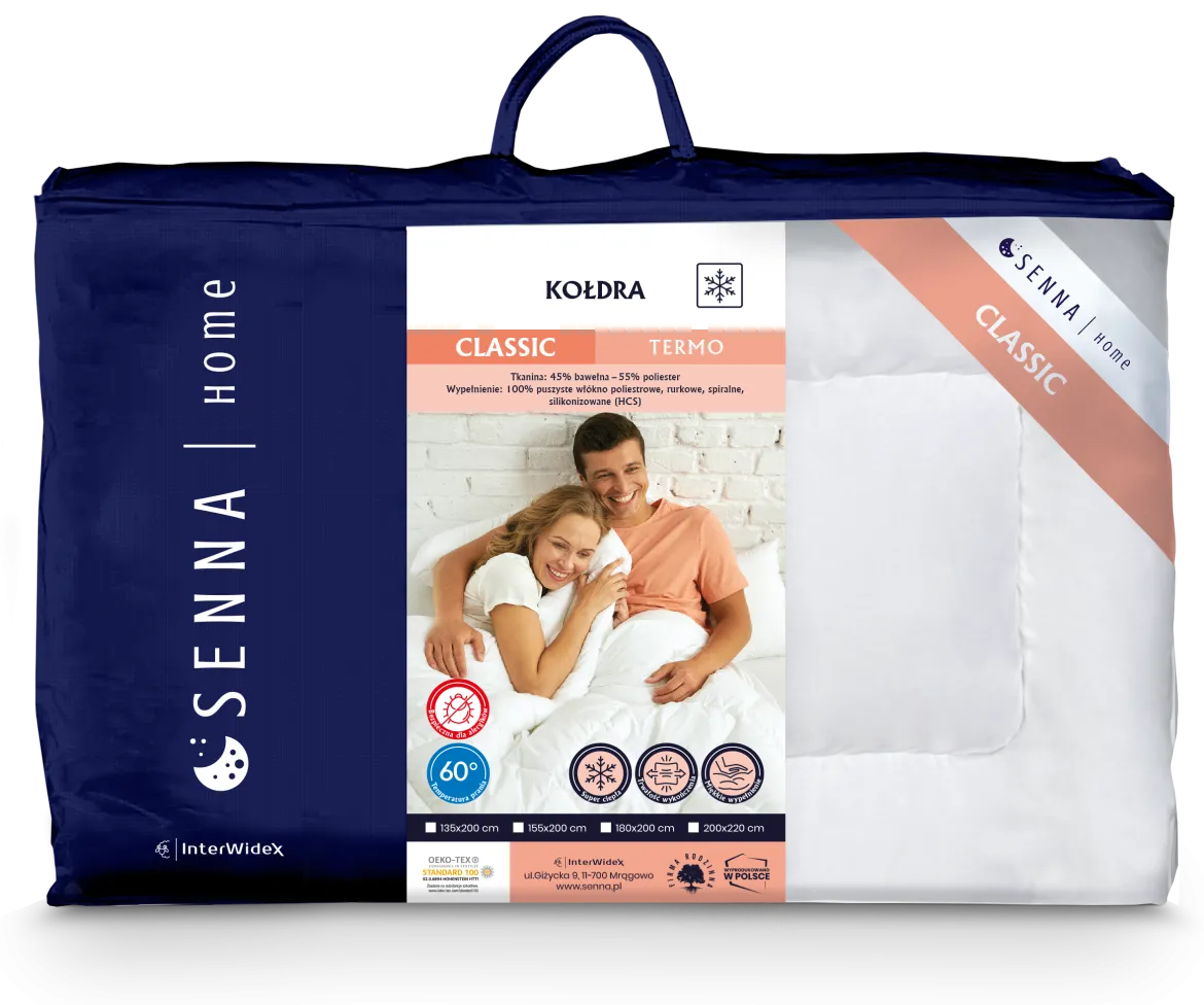 Kołdra Classic 155x200 Termo dwuwarstwowa