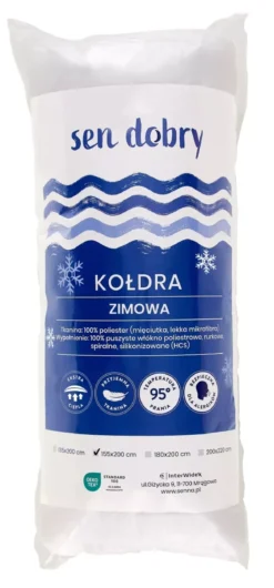 Kołdra Sen Dobry 155x200 zimowa