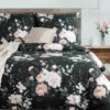 Komplet pościeli bawełnianej w piwonie 220x200 Rosita
