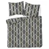 Komplet pościeli Home Satin z satyny bawełnianej 160x200 w geometryczne pierścienie