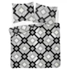 Komplet pościeli Home Satin z satyny bawełnianej 160x200 w romby