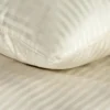 Komplet pościeli z adamaszku 160x200 kremowej