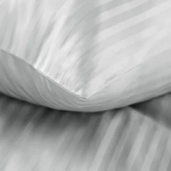 Komplet pościeli z adamaszku 220x200 srebrnej