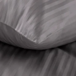 Komplet pościeli z adamaszku 220x200 stalowej