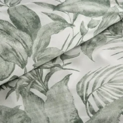 Komplet pościeli z bawełny satynowej Spring 220x200 tropikalna roślinność