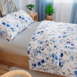 Komplet pościeli z bawełny satynowej 160x200 Florisse