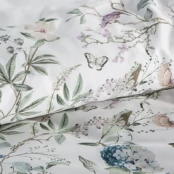 Komplet pościeli z bawełny satynowej Spring 160x200 Koliberki