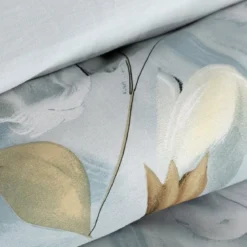 Komplet pościeli z bawełny satynowej 160x200 w pastelowych kolorach w magnolie