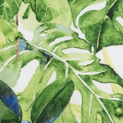 Komplet pościeli z bawełny satynowej 180x200 Monstera