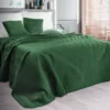 Narzuta Sofia 230x260 ciemno zielona