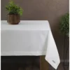Obrus Ellen 140x400 biało srebrny