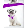 Pościel bawełniana dziecięca 140x200 Shih tzu