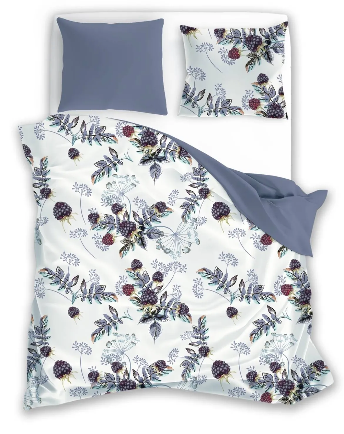 Pościel bawełniana Pure Cotton 220x200 w liście