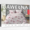 Pościel bawełniana 100% 160x200 pudrowe kwiaty