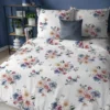 Pościel flanelowa 220x200 w kwiatowe bukiety
