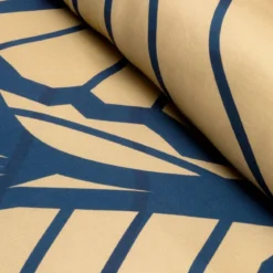 Pościel Musa Tencel granatowo beżowa 160x200 Premium Eurofirany