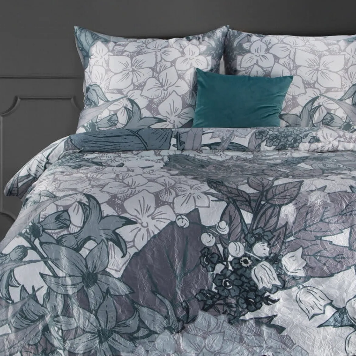 Pościel satynowa kreszowana 160x200 Premium