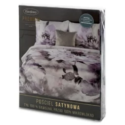 Pościel satynowa kreszowana 160x200 Premium