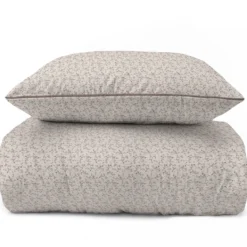 Pościel z perkalu 220x200 Różowe Kwiaty Lame Percale