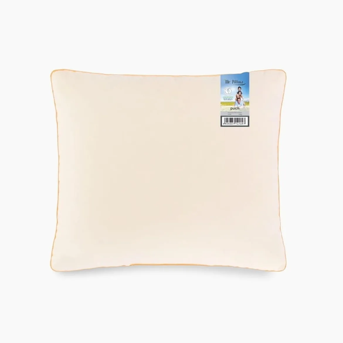 Poduszka puch gęsi 70x80 kremowa 1500g Pillow