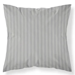 Poszewka adamaszkowa Pure 40x40 jasnoszara