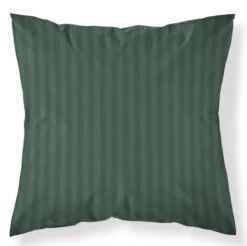 Poszewka adamaszkowa Pure 40x40 oliwkowa