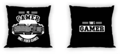 Poszewka bawełniana 40x40 Gamer