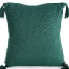 Poszewka Ciemno Zielona 45x45 Chwosty