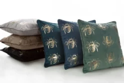 Poszewka dekoracyjna velvet Blink 45x45 ciemno zielona