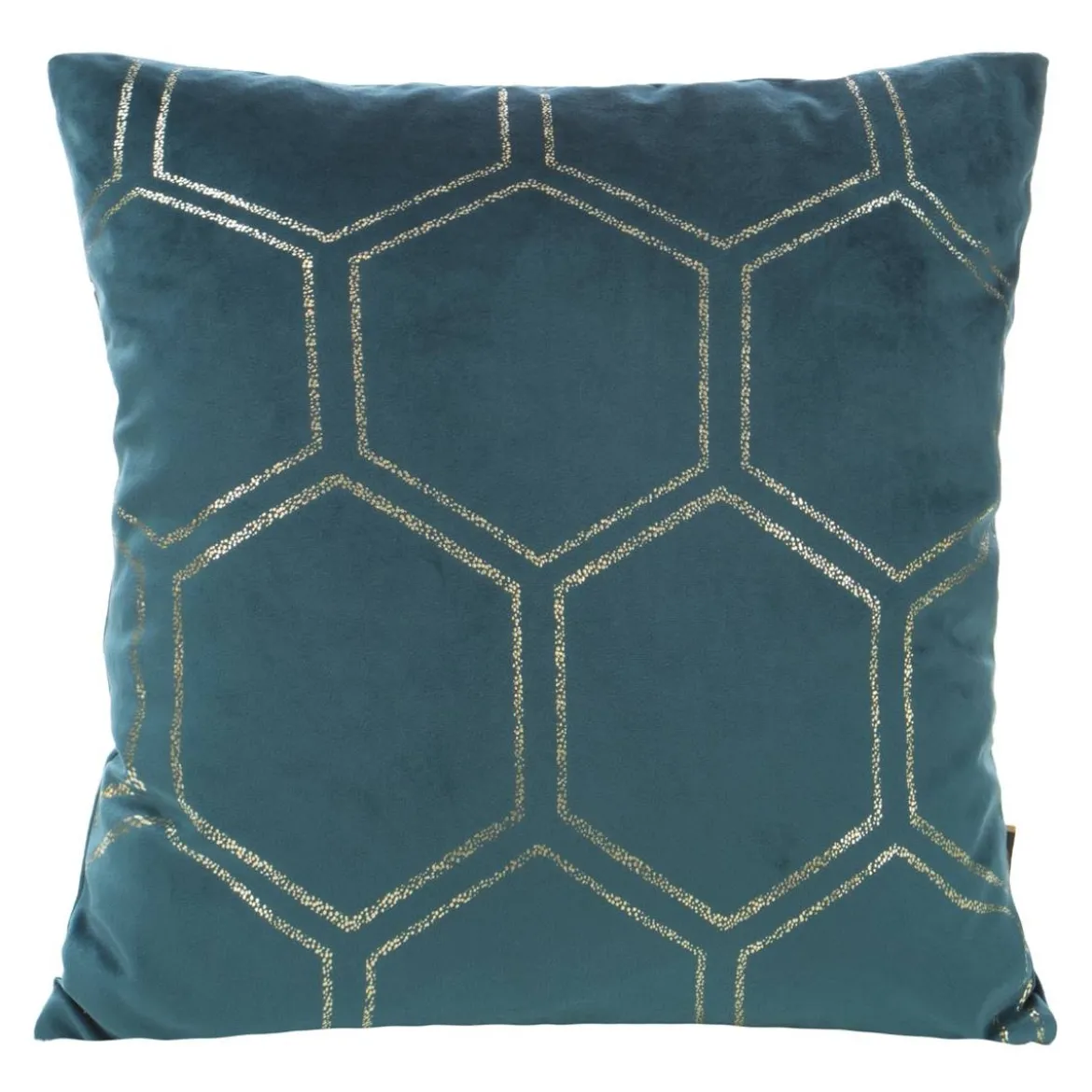 Poszewka dekoracyjna velvet Blink 45x45 ciemno turkusowa