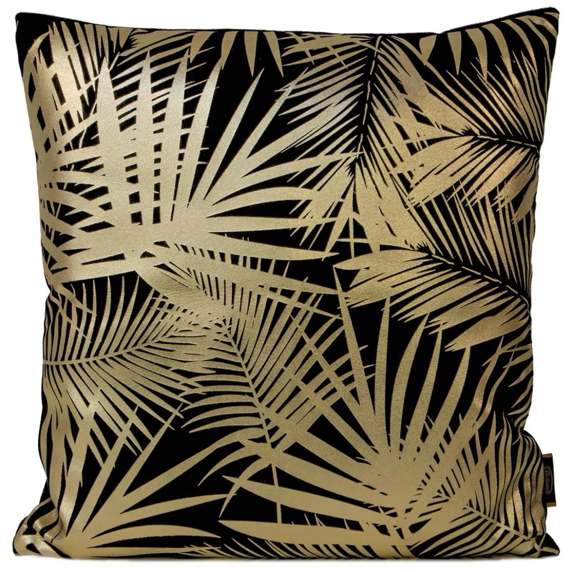 Poszewka dekoracyjna velvet 45x45 Blink czarno złota