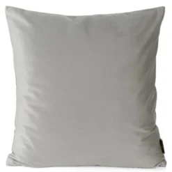 Poszewka dekoracyjna velvet 45x45 srebrna