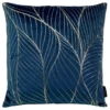 Poszewka dekoracyjna velvet 45x45 granatowa