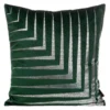 Poszewka dekoracyjna velvet Blink 45x45 ciemno zielona