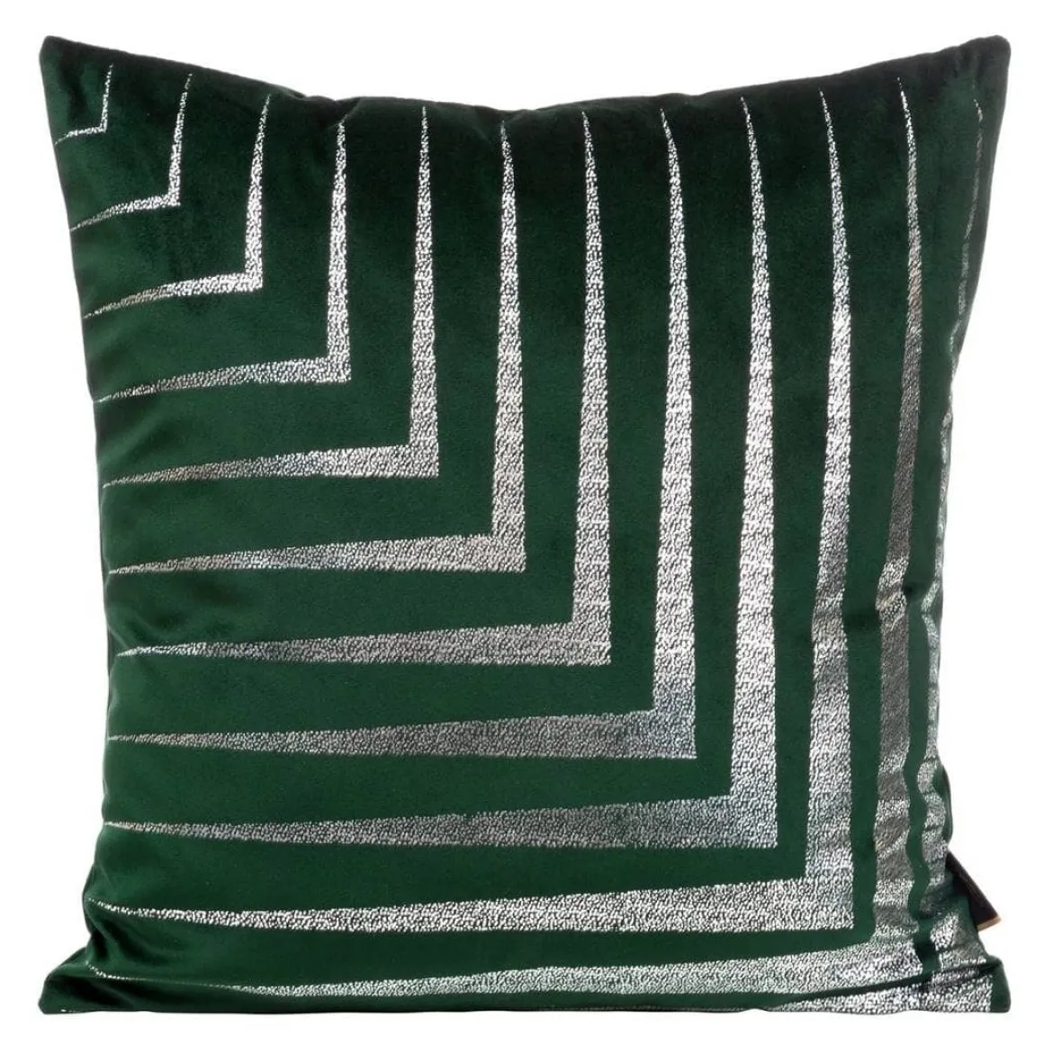 Poszewka dekoracyjna velvet Blink 45x45 ciemno zielona