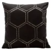 Poszewka dekoracyjna velvet Blink 45x45 czarna
