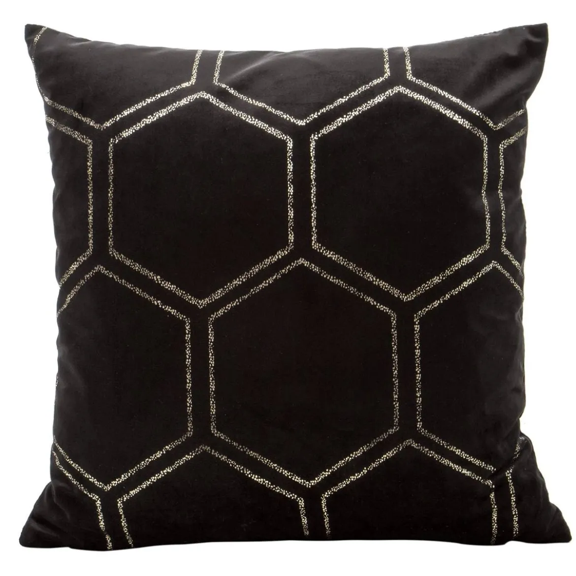 Poszewka dekoracyjna velvet Blink 45x45 czarna
