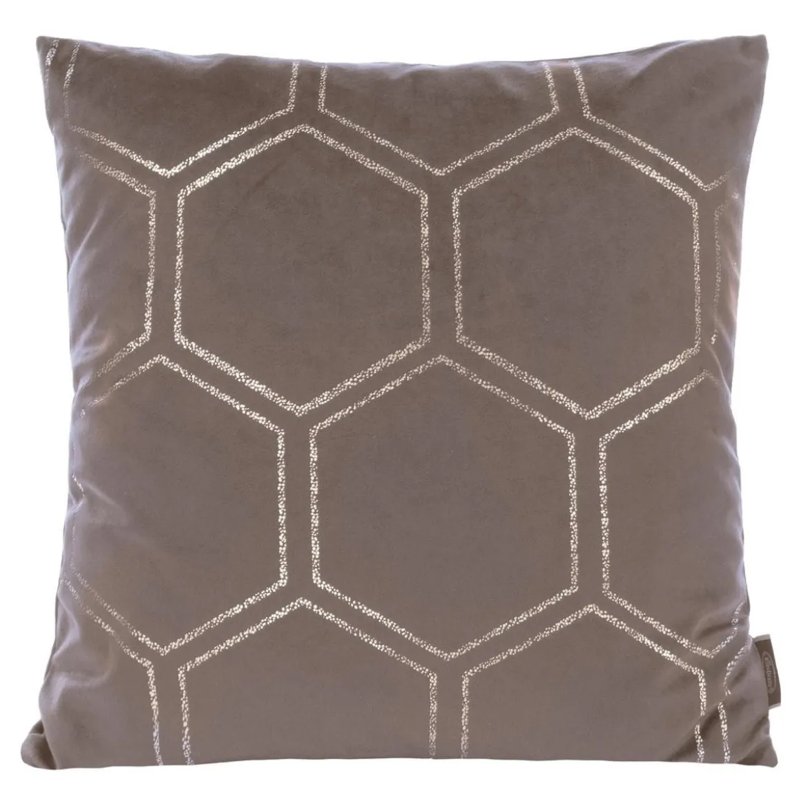 Poszewka dekoracyjna velvet Blink 45x45 kawowa