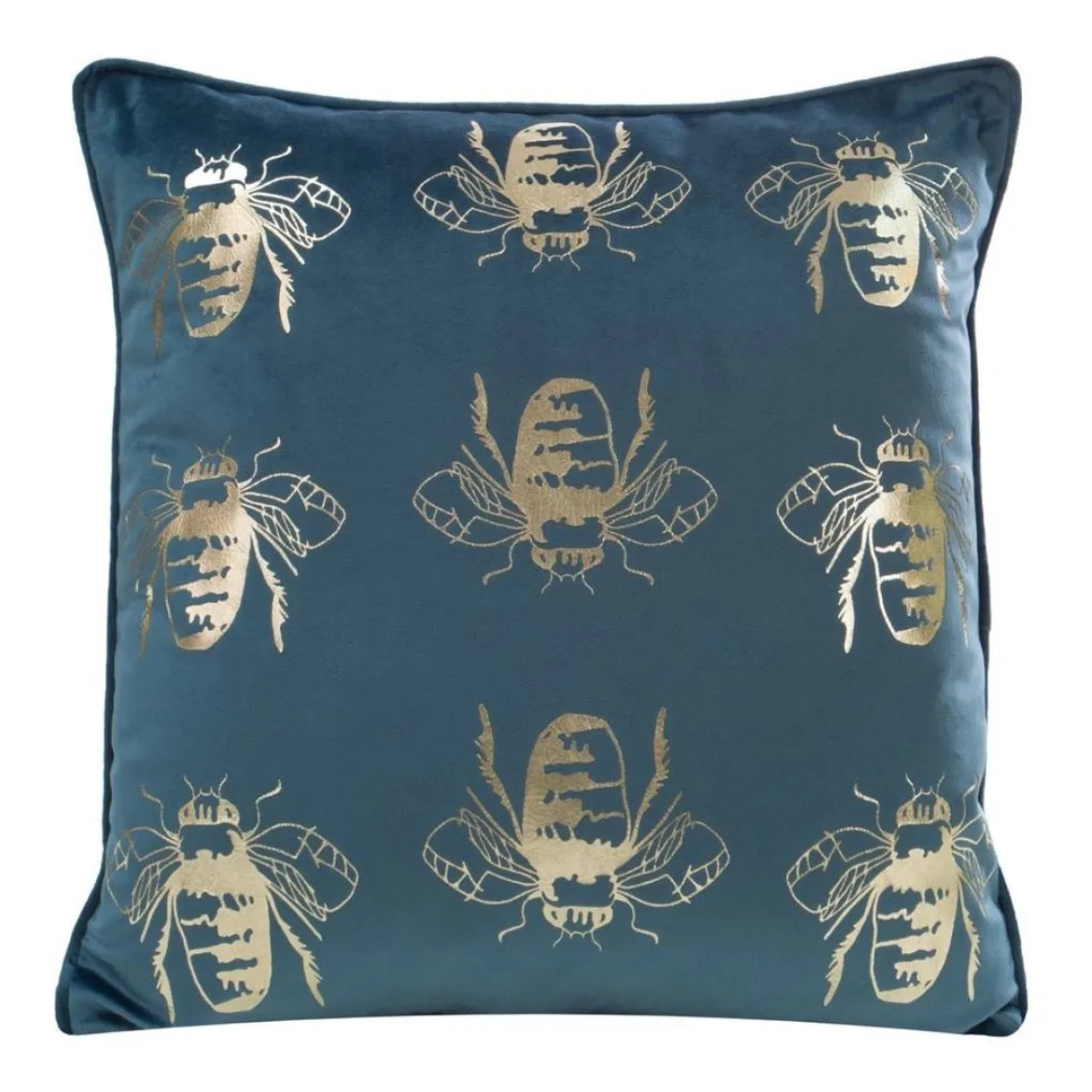 Poszewka dekoracyjna velvet Blink 45x45 niebieska