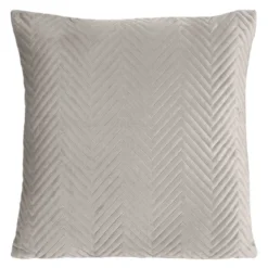 Poszewka dekoracyjna velvet Sofia 45x45 beżowa