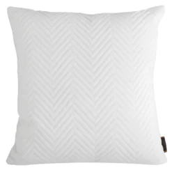 Poszewka dekoracyjna velvet Sofia 45x45 biała